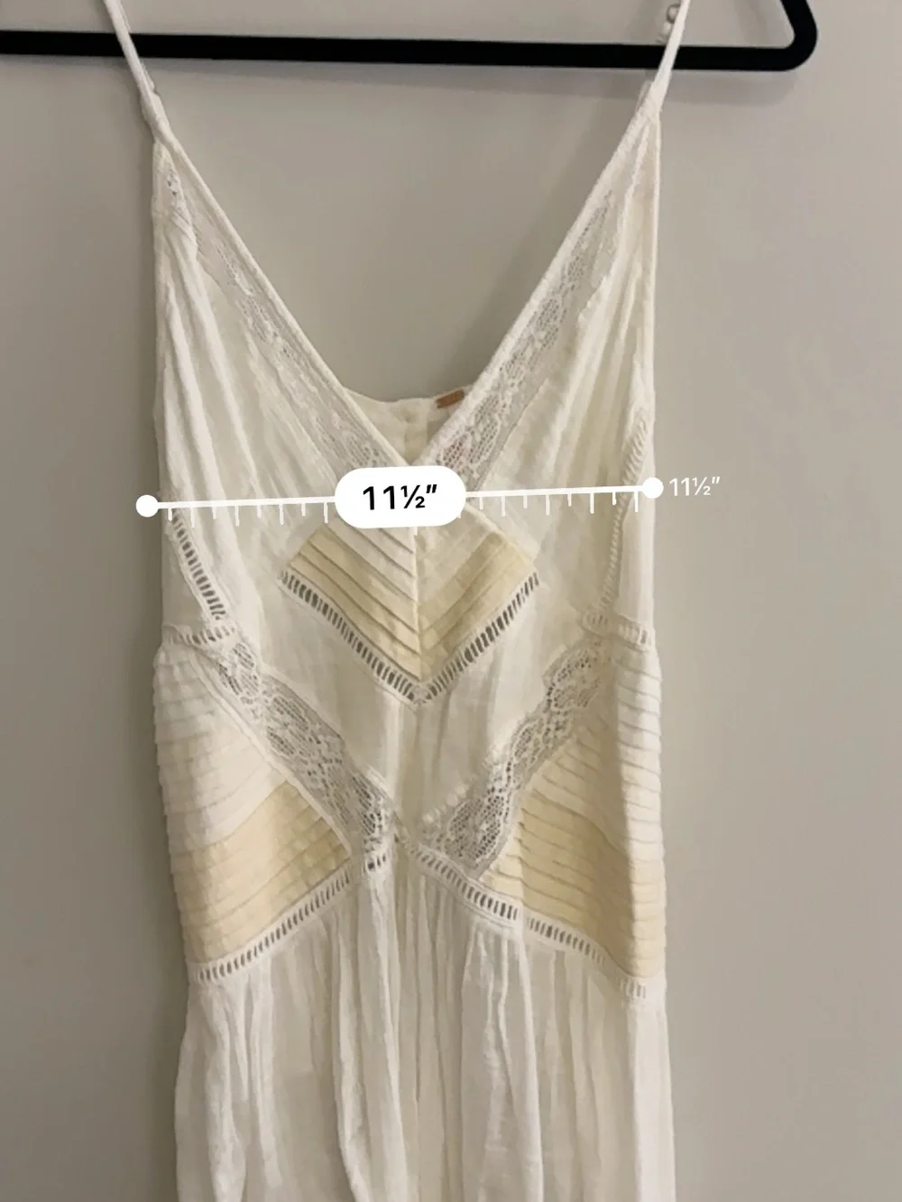 Free People White Crochet Lace Peasant Blouse